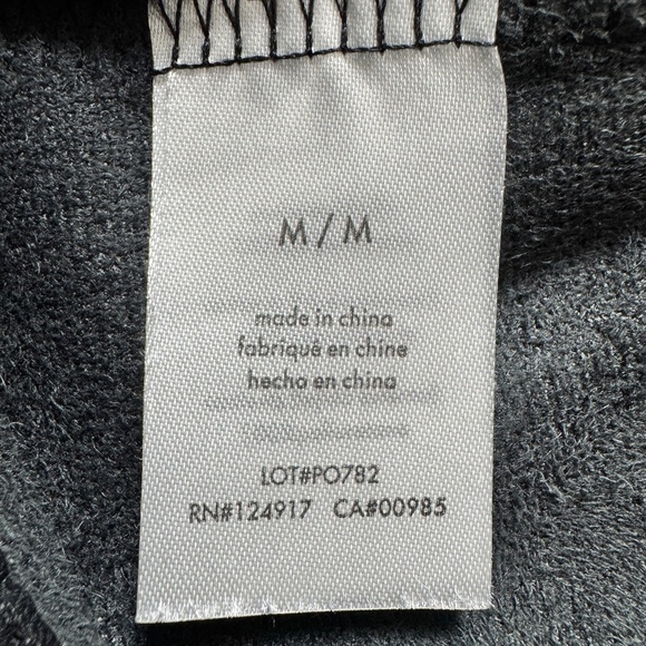 NWOT WeWoreWhat Vegan Leather Stirrup Legging Black Size M - Picture 13 of 16